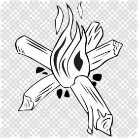 Puma Logo Black Png, Transparent Png - campfire clipart png