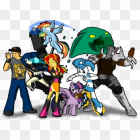Cartoon, HD Png Download - my little pony group png