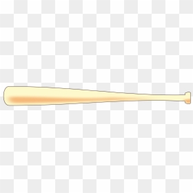 Cartoon Baseball Bat Horizontal, HD Png Download - black baseball bat png