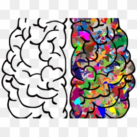 Left Brain Right Brain Clipart, HD Png Download - brain gears png