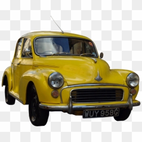 Vintage Yellow Car Png, Transparent Png - cars png image