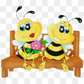 Honey Bee Free Clip Art, HD Png Download - honey bees png