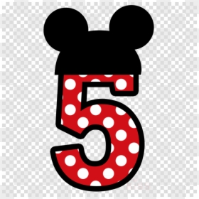 Number 5 Mickey Mouse, HD Png Download - mickey mouse transparent png