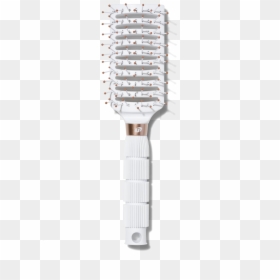 Hair Brush White And Rose Gold, HD Png Download - hairbrush png