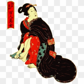 Transparent Japanese Kimono Png, Png Download - geisha png