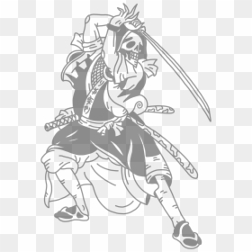 Samurai Armor Drawing, HD Png Download - geisha png