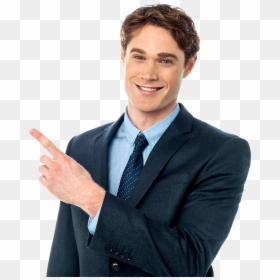 Man Pointing Left, HD Png Download - man pointing png