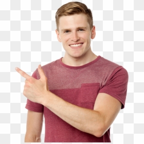 Kids Pointing Png, Transparent Png - man pointing png
