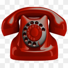 Red Telephone With Transparent Background, HD Png Download - red phone png