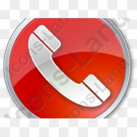 Vector Call Logo Png, Transparent Png - red phone png