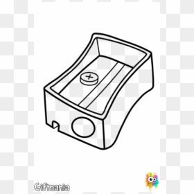 Colouring Pictures Of Sharpener, HD Png Download - pencil sharpener png