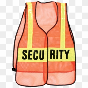 Reflective Security Vest, HD Png Download - vest png