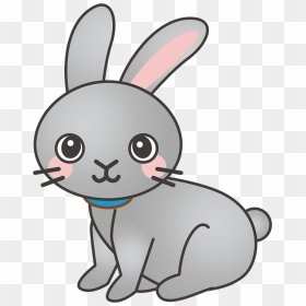 Cute Cartoon Bunny Png, Transparent Png - bunny rabbit png