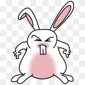 Angry Easter Bunny, HD Png Download - bunny rabbit png