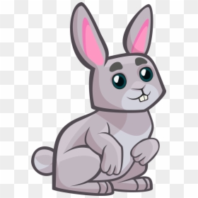 Rabbit Royalty Free Cartoon Png, Transparent Png - bunny rabbit png