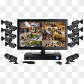 Cctv Camera System For Home, HD Png Download - cctv camera png