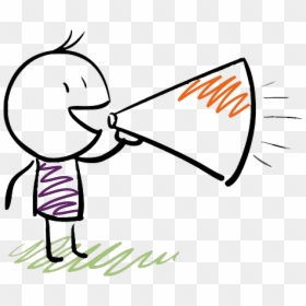 Cartoon Megaphone, HD Png Download - megaphone clipart png