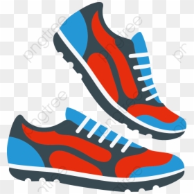 Running Shoes Vector Png, Transparent Png - running shoe png