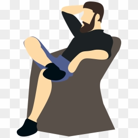 Take A Rest Vector, HD Png Download - thinking clipart png