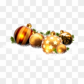 Christmas Balls And Snow Png, Transparent Png - red snowflake png