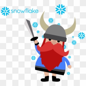 Cartoon, HD Png Download - red snowflake png