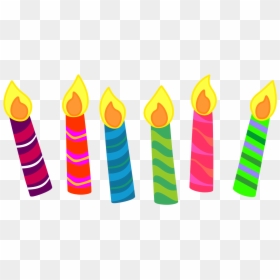 Birthday Candle Clipart Png, Transparent Png - birthday cake clip art png