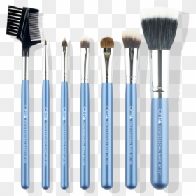 Ofra Brush Set Blue Handles 7 Pcs, HD Png Download - make up brush png