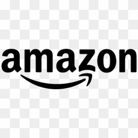 Amazon Logo All Black, HD Png Download - amazon echo logo png