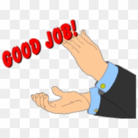 Animated Clapping Hands, HD Png Download - great job png