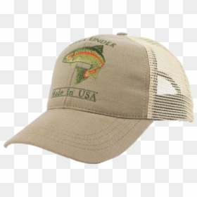 Baseball Cap, HD Png Download - rainbow trout png