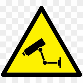 Caution Cctv, HD Png Download - cctv png