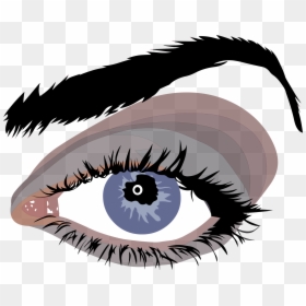 Vector Eyelash Png, Transparent Png - ojo png