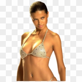 Swimsuit Top, HD Png Download - adriana lima png