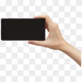 Cell Phone Hand Transparent Background, HD Png Download - hand with phone png