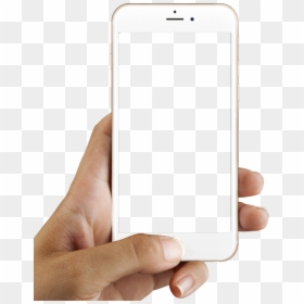 Hand Holding Phone Png, Transparent Png - hand with phone png