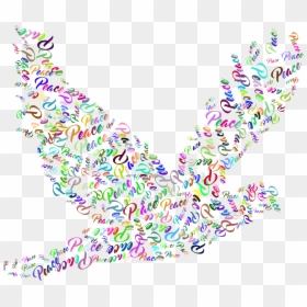Peace Dove Transparent Background, HD Png Download - dove flying png