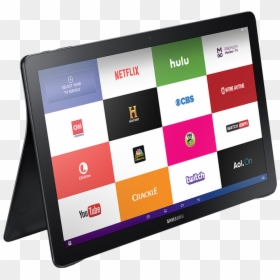Samsung Galaxy View Png, Transparent Png - samsung tablet png