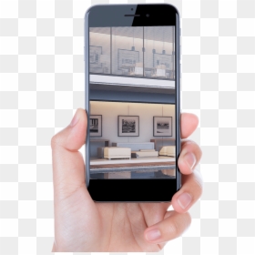 Ip Camera, HD Png Download - hand with phone png