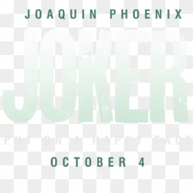 Joker Movie Logo Png, Transparent Png - the joker logo png