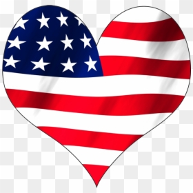 Blue Lives Matter Heart, HD Png Download - 4th of july clipart png