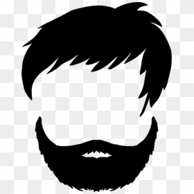 Beard Man Icon Png, Transparent Png - realistic moustache png