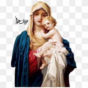 Mother Mary And Jesus, HD Png Download - mary png