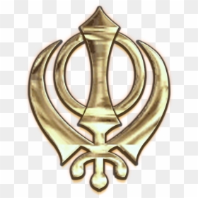 Double Edged Sword Symbol, HD Png Download - khanda png