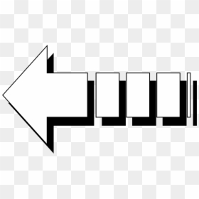 Black And White Arrow Png, Transparent Png - arrow pngs