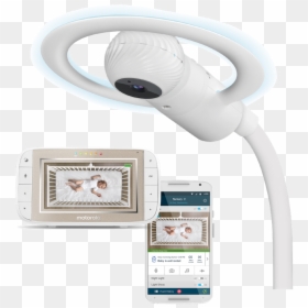 Halo Motorola Baby Monitor, HD Png Download - baby crib png