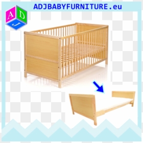 Infant Bed, HD Png Download - baby crib png