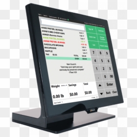 Computer Monitor, HD Png Download - grocery store png