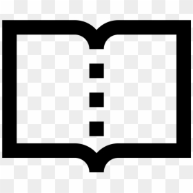 Windows 10 Book Icon, HD Png Download - open book clip art png