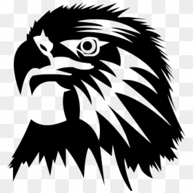Eagle Head Silhouette Png, Transparent Png - eagle .png