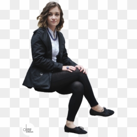 Personas Sentadas Png Para Photoshop, Transparent Png - person sitting back view png